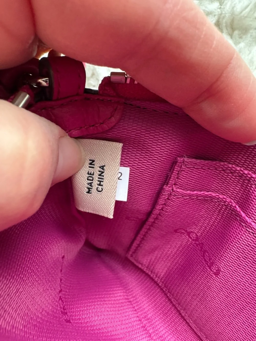 Coach‎ Pink Leather Wristlet